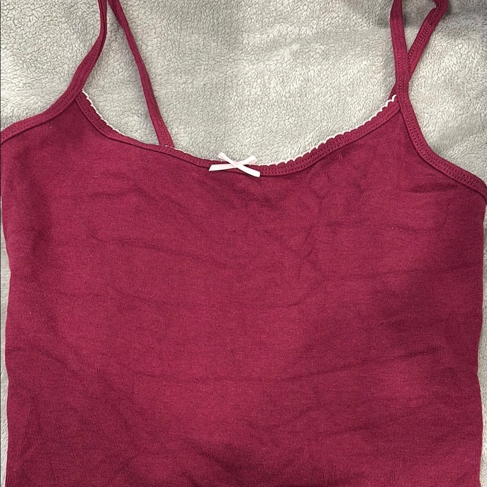 Garage Women's Burgundy Camisole Top